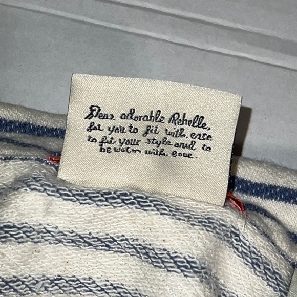 MAISON Scoth stripes cropped open front jacket size 1 / Small /  US 6 - Picture 11 of 15